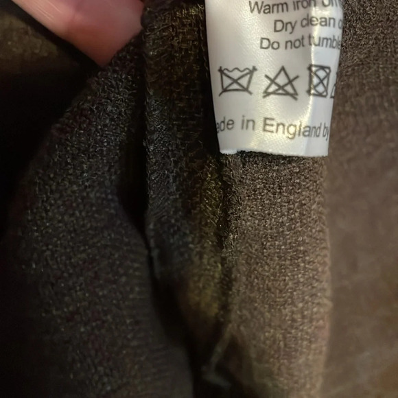 Eskandar women’s medium vest fly away wool solid basic neutral grey green - Picture 6 of 8